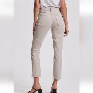 Hudson Jeans Barbara Straight Ankle Tan